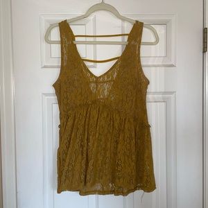 WOMEN’S H.I.P. LACE LADDER BACK TANK TOP